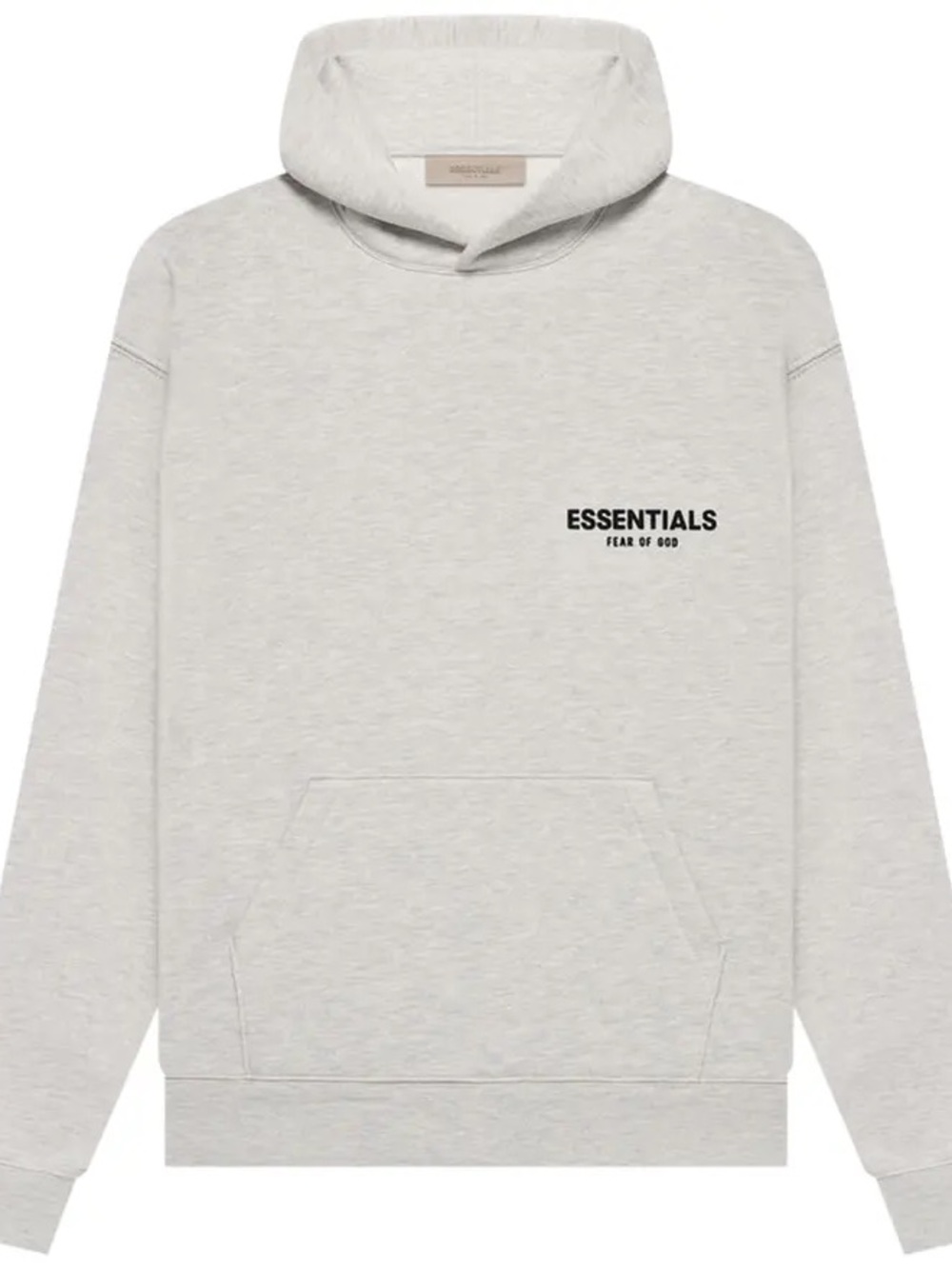 FEAR OF GOD ESSENTIALS LOGHT OATMEAL HOODIE